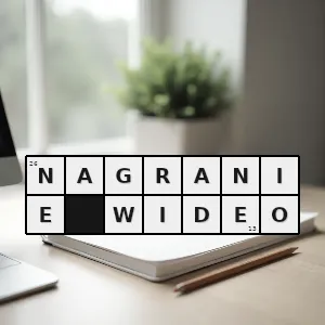 Rozwiązanie krzyżówki: film który jest zapisany na kasecie wideo lub nagrany taką techniką - nagranie wideo | hasła, synonimy i podpowiedzi Hasło krzyżówkowe film który jest zapisany na kasecie wideo lub nagrany taką techniką - nagranie wideo – rozwiązanie, synonimy, podpowiedzi i definicje krzyżówkowe